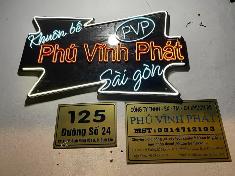 CÔNG TY TNHH SẢN XUẤT THƯƠNG MẠI DỊCH VỤ PHÚ VĨNH PHÁT